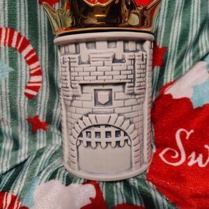 New/ Never Used/ Disney Parks Cinderella Castle Turret Candle,Garden Scented